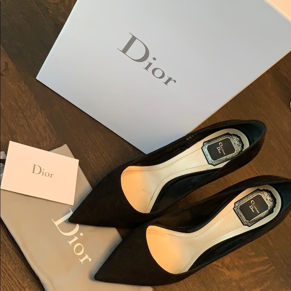 Suede “dioressence” pump size 40